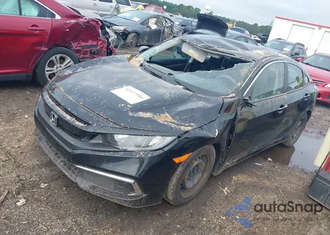 2019 Honda Civic Lx from USA, damaged, VIN 19XFC2F67KE011063